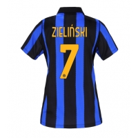 Camiseta Inter Milan Piotr Zielinski #7 Primera Equipación Replica 2026-27 para mujer mangas cortas
